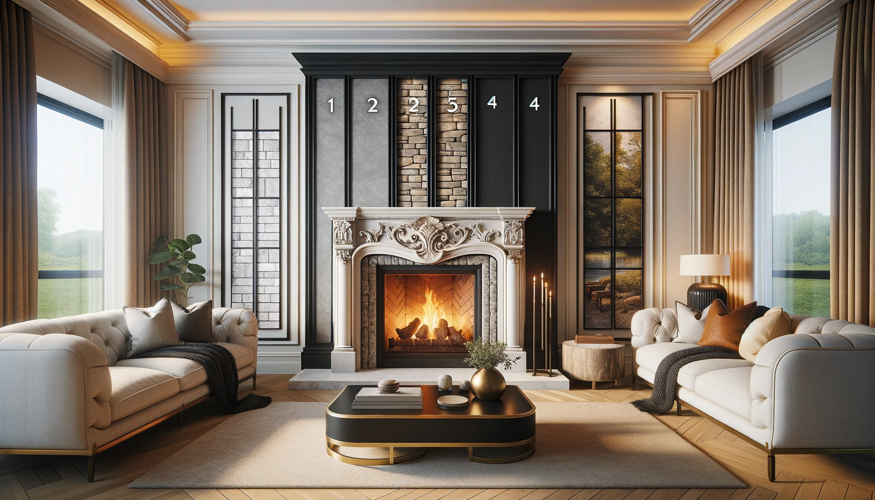 Frame Your Fireplace Insert in Style (Trim Options)
