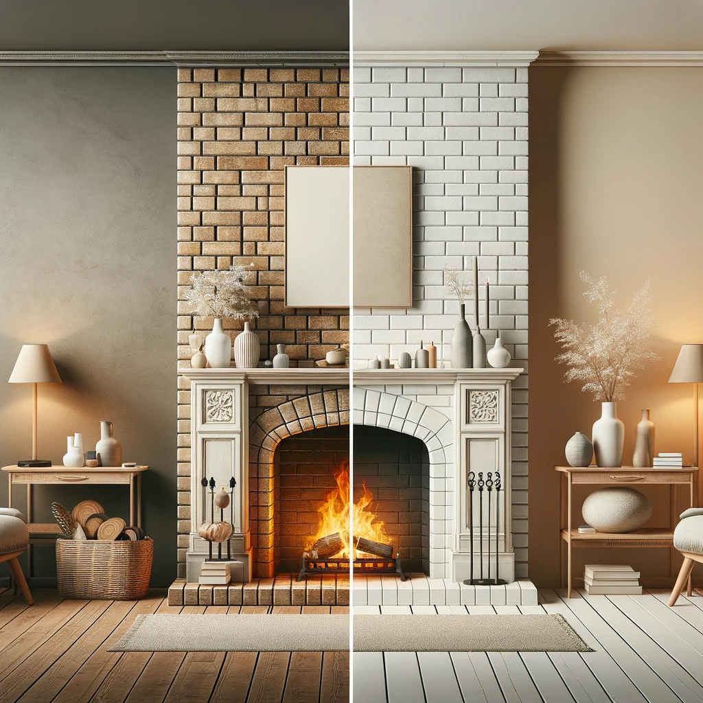 10 Steps to Transform Brick Fireplace into Modern (Easy Way)