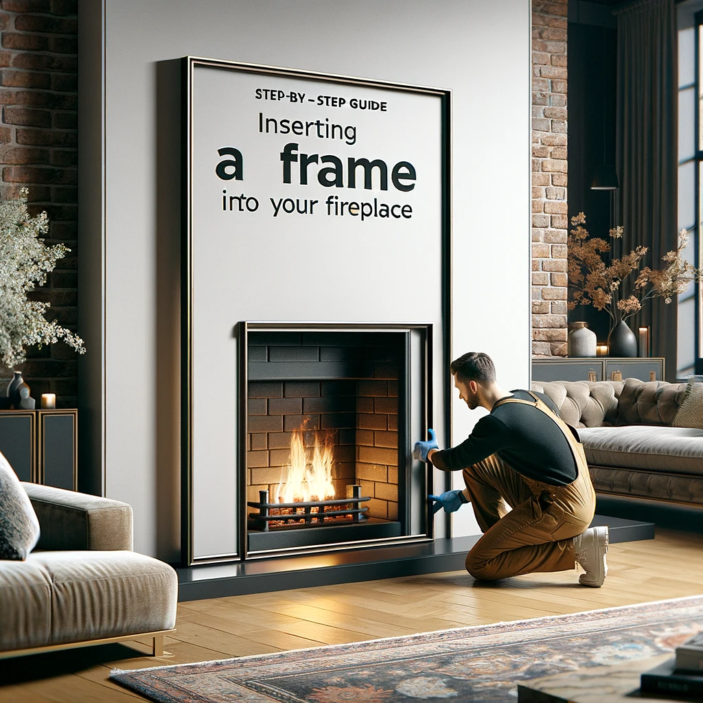 How to Frame Your Insert Like a Pro (DIY Fireplace Makeover)